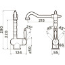 Смеситель OMOIKIRI KYOTO-AB 4994287