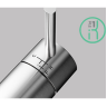 Смеситель OMOIKIRI NARA 2 PLUS-BN латунь/нержавеющая сталь 4994368